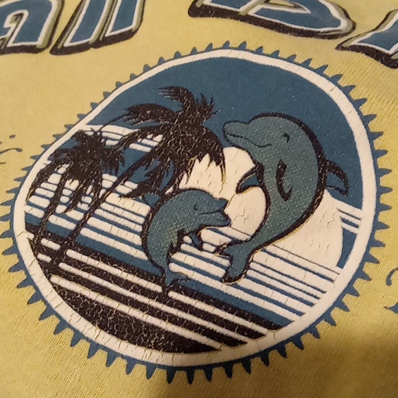 Yellow San Diego Printed Tee-L - Picture 3 of 3